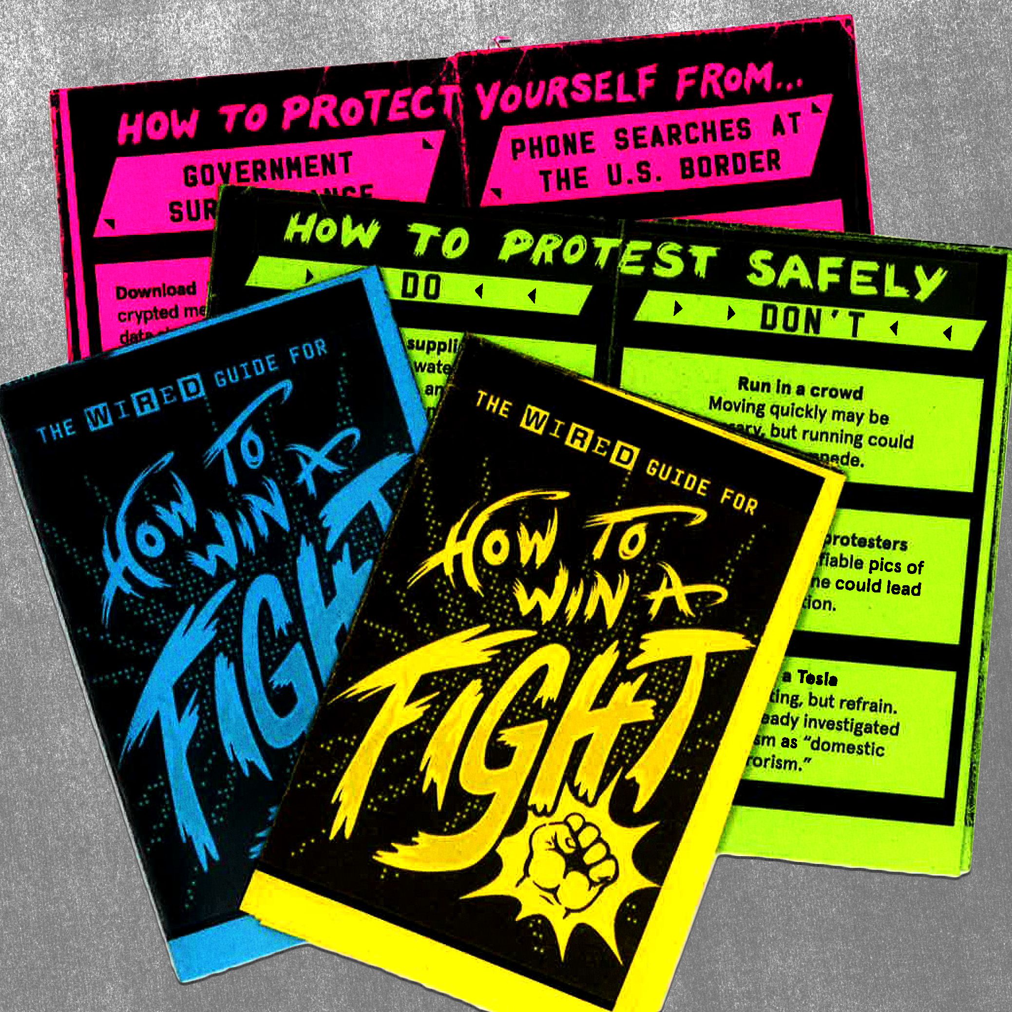 Print. Fold. Share. Download WIRED's How to Win a Fight Zine Here